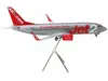 Geminijets Boeing 737-300 Commercial Aircraft "jet2" (g-gdfg) Gray Metallic With Red Tail "gemini 200" Series 1
