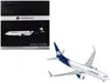 Geminijets Boeing 737-800 Commercial Aircraft "aeromexico" (n957am) White With Dark Blue Tail "gemini 200" Seri In White