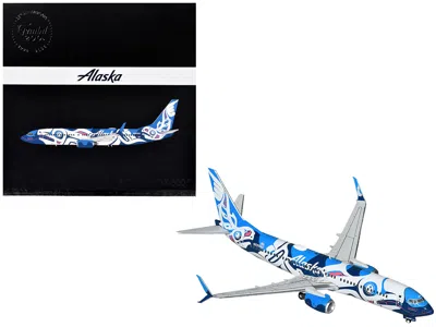 Geminijets Boeing 737-800 Commercial Aircraft "alaska Airlines" (n559as) Salmon People Livery "gemini 200" Seri