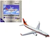 Geminijets Boeing 737-800 Commercial Aircraft "hapag-lloyd" White With Orange And Blue Stripes 1/400 Diecast Mo