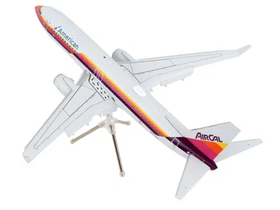 Geminijets Boeing 737-800 Commercial Aircraft With Flaps Down "american Airlines - Aircal" Gray With Stripes "g