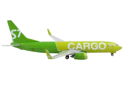 Geminijets Boeing 737-800bcf Commercial Aircraft "s7 Airlines Cargo" Green 1/400 Diecast Model Airplane By Gemi