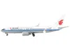 Geminijets Boeing 737 Max 8 Commercial Aircraft "air China" White With Blue Stripes 1/400 Diecast Model Airplan