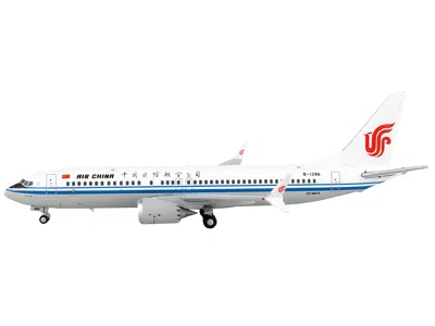 Geminijets Boeing 737 Max 8 Commercial Aircraft "air China" White With Blue Stripes 1/400 Diecast Model Airplan