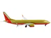 Geminijets Boeing 737 Max 8 Commercial Aircraft "southwest Airlines" Gold With Red Stripes 1/400 Diecast Model