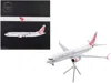 Geminijets Boeing 737 Max 8 Commercial Aircraft "virgin Australia" (vh-8ia) White With Red Tail Graphics "gemin