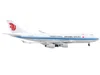 Geminijets Boeing 747-400f Commercial Aircraft "air China Cargo" White With Blue Stripes "interactive Series" 1