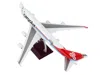Geminijets Boeing 747-400f Commercial Aircraft "cargolux" Gray With Red Tail "gemini 200 - Interactive" Series