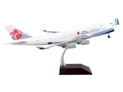 Geminijets Boeing 747-400f Commercial Aircraft "china Airlines Cargo" White With Purple Tail "gemini 200 - Inte