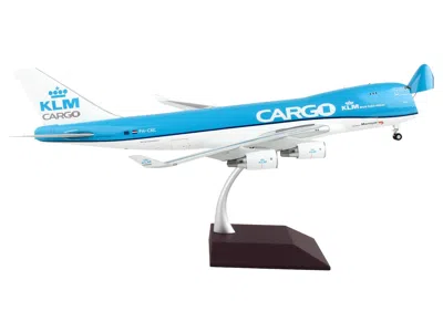 Geminijets Boeing 747-400f Commercial Aircraft "klm Royal Dutch Airlines Cargo" Blue With White Tail "gemini 20