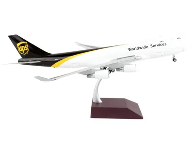 Geminijets Boeing 747-400f Commercial Aircraft "ups Worldwide Services" White With Brown Tail "gemini 200 - Int