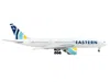 Geminijets Boeing 777-200er Commercial Aircraft "eastern Air Lines" White With Striped Tail 1/400 Diecast Model