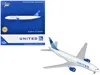 Geminijets Boeing 777-200er Commercial Aircraft With Flaps Down "united Airlines" (n798ua) White With Blue Tail