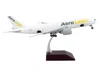 Geminijets Boeing 777f Commercial Aircraft "aerologic" White "gemini 200 - Interactive" Series 1/200 Diecast Mo