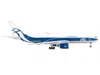 Geminijets Boeing 777f Commercial Aircraft "airbridgecargo" White With Blue Stripes 1/400 Diecast Model Airplan