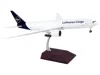 Geminijets Boeing 777f Commercial Aircraft "lufthansa Cargo" White With Blue Tail "gemini 200" Series 1/200 Die