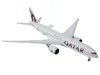 Geminijets Boeing 777f Commercial Aircraft "qatar Airways" (a7-bft) Gray With Tail Graphics "interactive Series