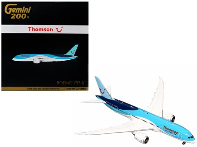 Geminijets Boeing 787-8 Commercial Aircraft "thomson - Tui Airways" Blue And White "gemini 200" Series 1/200 Di