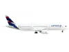Geminijets Boeing 787-9 Commercial Aircraft "latam Airlines" White With Blue Tail 1/400 Diecast Model Airplane