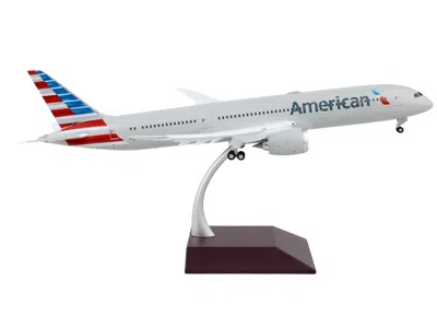 Geminijets Boeing 787-9 Commercial Aircraft With Flaps Down "american Airlines" Silver "gemini 200" Series 1/20