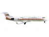 Geminijets Bombardier Crj200 Commercial Aircraft "air Wisconsin" White With Orange And Green Stripes 1/400 Diec
