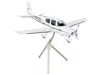 Geminijets Cirrus Sr22 Composite Aircraft "n2525v" White "gemini General Aviation" Series 1/72 Diecast Model Ai