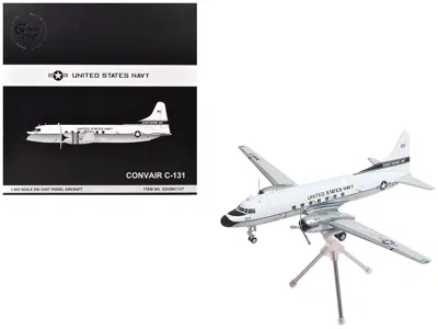 Geminijets Convair C-131 Samaritan Us Navy Nas Guantanamo Bay 141017 White Gray  1/200 Diecast Model  In Multi
