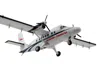 Geminijets De Havilland Dhc-6-300 Commercial Aircraft "allegheny Airlines" White With Blue Stripes "gemini 200"