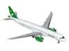 Geminijets Embraer E190-e2 Commercial Aircraft "wideroe" (ln-wea) White With Green Tail "gemini 200" Series 1/2