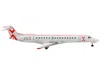 Geminijets Embraer Erj-145 Commercial Aircraft "jetsuitex" White With Red Stripes 1/400 Diecast Model Airplane