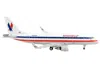 Geminijets Embraer Erj-170 Commercial Aircraft "american Airlines - American Eagle" White With Blue And Red Str