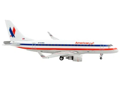 Geminijets Embraer Erj-170 Commercial Aircraft "american Airlines - American Eagle" White With Blue And Red Str