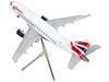Geminijets Embraer Erj-170 Commercial Aircraft "british Airways" White With Striped Tail "gemini 200" Series 1/
