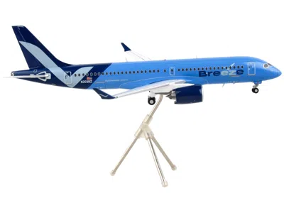 Geminijets Embraer Erj-195 Commercial Aircraft "breeze Airways" Blue "gemini 200" Series 1/200 Diecast Model Ai