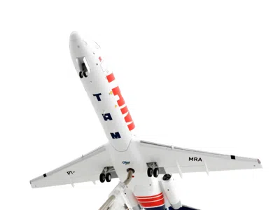Geminijets Fokker F100 Commercial Aircraft "tam Linhas Aereas - Airlines" White With Blue Tail "gemini 200" Ser