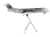 Geminijets Fokker F70 Commercial Aircraft "alliance Airlines - 100 Years First Flight From England" Silver Meta