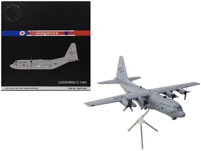 Geminijets Lockheed C-130h Hercules Transport Aircraft "youngstown Air Reserve Station" United States Air Force In Gray