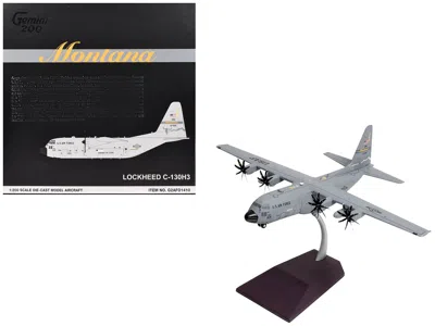 Geminijets Lockheed C-130h3 Hercules Transport Aircraft "montana Air National Guard, Great Falls Angb" United S In Gray