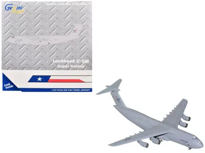 Geminijets Lockheed C-5m Super Galaxy Transport Aircraft "lackland Air Force Base" United States Air Force (85- In Blue
