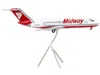 Geminijets Mcdonnell Douglas Dc-9-15 Commercial Aircraft "midway Airlines" White With Red Tail "gemini 200" Ser