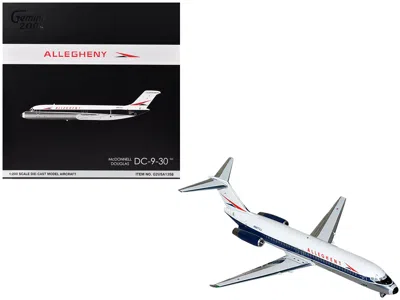 Geminijets Mcdonnell Douglas Dc-9-30 Commercial Aircraft "allegheny Airlines" (n967vj) White With Blue Stripes 