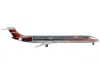 Geminijets Mcdonnell Douglas Md-82 Commercial Aircraft "usair" Silver With Red Tail 1/400 Diecast Model Airplan