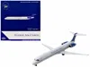 Geminijets Mcdonnell Douglas Md-83 Commercial Aircraft "everts Air Cargo" (n965ce) White With Blue Tail 1/400 D In White
