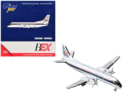 Geminijets Saab 340a Commercial Aircraft "business Express Airlines - The Delta Connection" (n749ba) White With