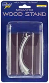 Geminijets Simulated Wood Display Stand (medium Size) For 1/200 Scale Models By  In Silver
