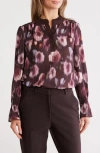 Gemma + Jane Georgette Button Front Top