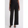 Gemma + Jane Jacquard Pull-on Pants In Black