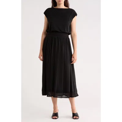 Gemma + Jane Knit Top & Midi Skirt Set In Animal Print