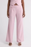 Gemma + Jane Pull-on Wide Leg Pants In Pink