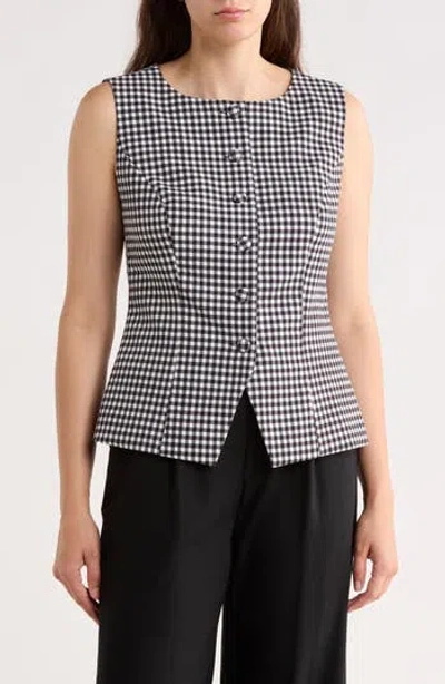Gemma + Jane Scoop Neck Vest In Multi